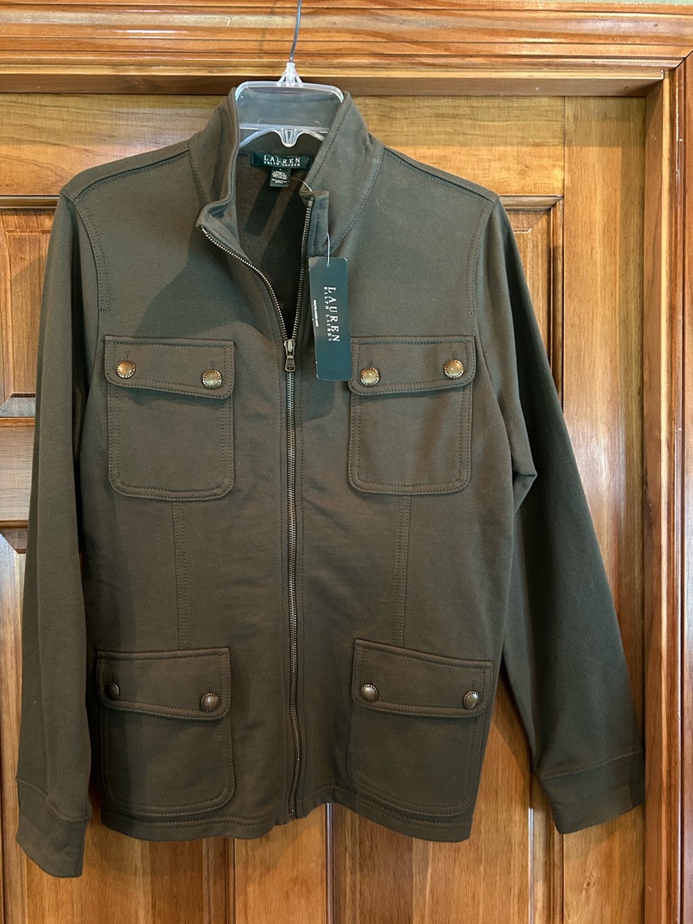 Lauren Ralph Lauren Loden Green Field Jacket